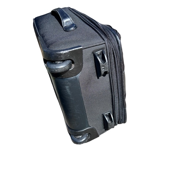 TUMI Expandable Ballistic 2-wheeled Carry On Luggage Suitcase - Picture 7 of 13